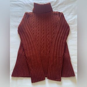 NWOT! J.Crew Cable Turtleneck Sweater